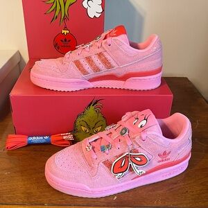ADIDAS Women’s Forum Low Cindy Lou Who Shoes